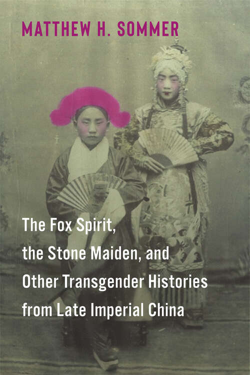 Book cover of The Fox Spirit, the Stone Maiden, and Other Transgender Histories from Late Imperial China