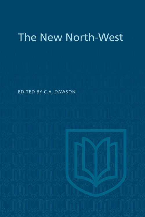 Book cover of The New North-West