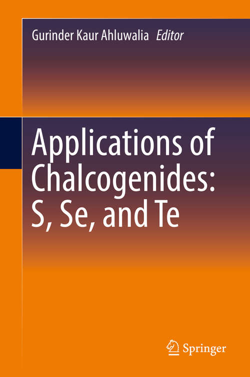 Book cover of Applications of Chalcogenides: S, Se, and Te