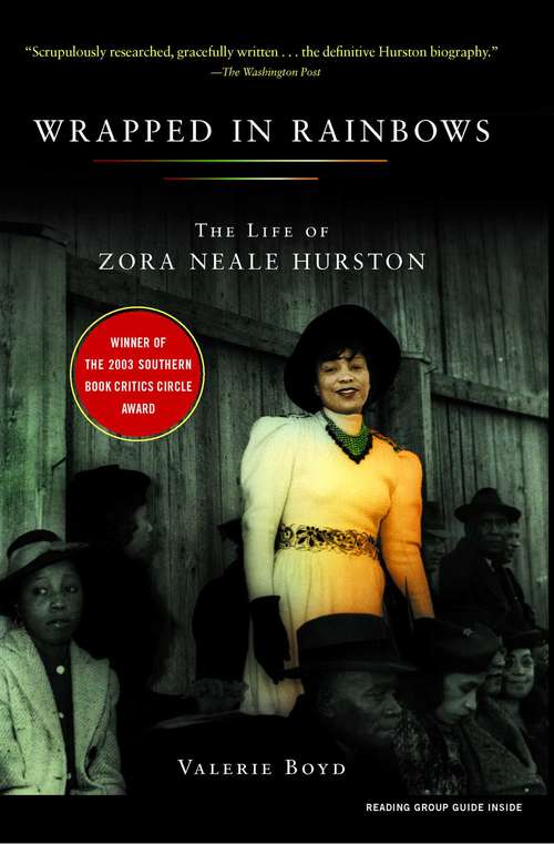 Book cover of Wrapped in Rainbows: The Life of Zora Neale Hurston