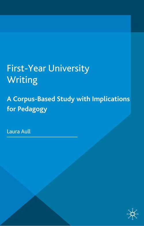 Book cover of First-Year University Writing