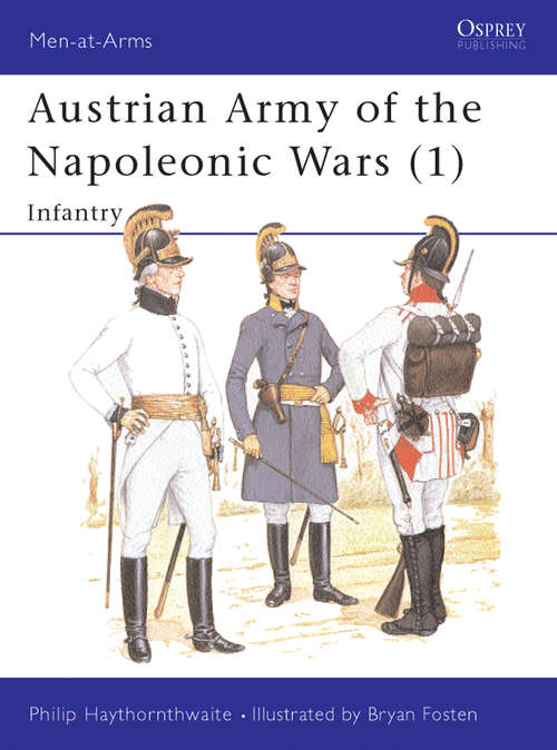Book cover of Austrian Army of the Napoleonic Wars