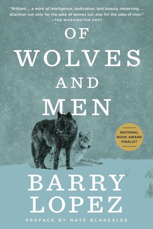 Book cover of Of Wolves and Men