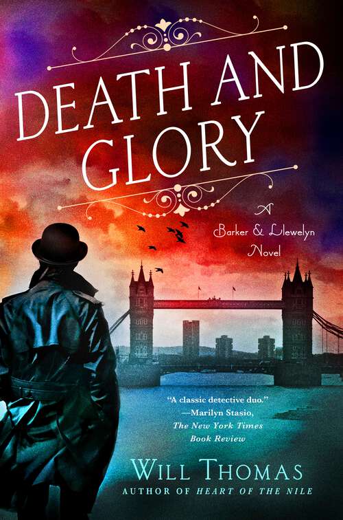 Book cover of Death and Glory: A Barker & Llewelyn Novel (A Barker & Llewelyn Novel #16)