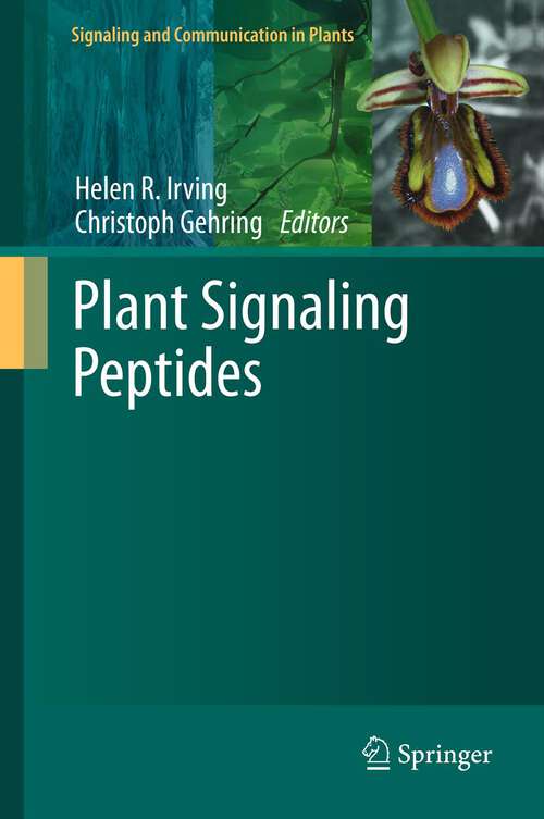 Book cover of Plant Signaling Peptides
