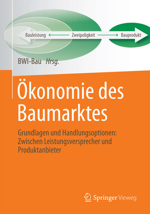 Book cover of Ökonomie des Baumarktes