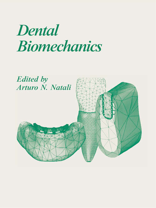 Book cover of Dental Biomechanics