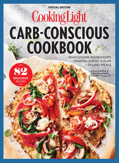 Book cover of COOKING LIGHT Carb-Conscious Cookbook