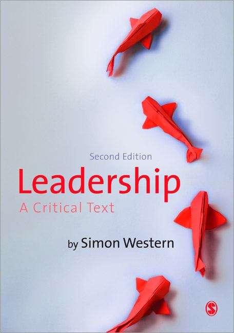 Book cover of Leadership: A Critical Text (2nd Edition)