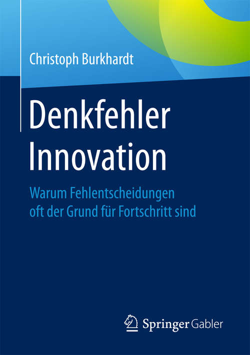Book cover of Denkfehler Innovation
