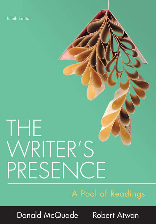 Book cover of The Writer’s Presence