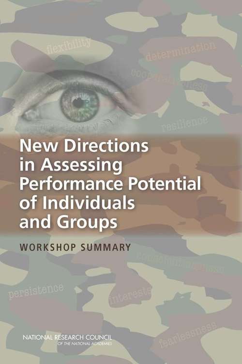 Book cover of New Directions in Assessing Performance Potential of Individuals and Groups