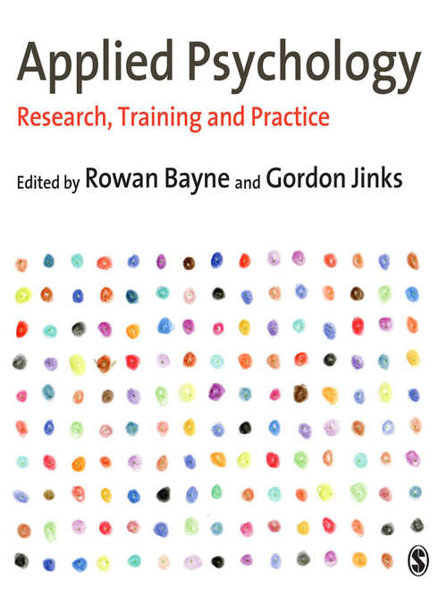 Applied Psychology: Research, Training and Practice (Practical Social Work Series)