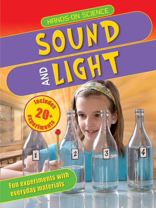 Book cover of Hands-On Science: Sound and Light