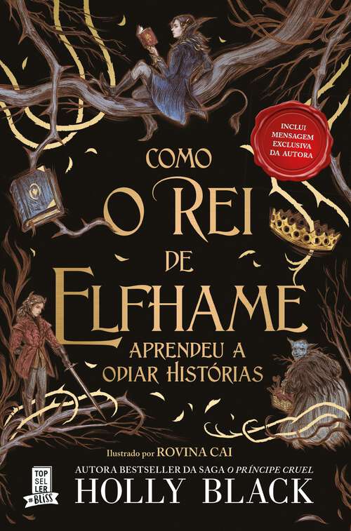 Book cover of Como o Rei de Elfhame Aprendeu a Odiar Histórias