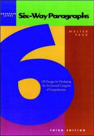 Book cover of Advanced Level: Six-Way Paragraphs