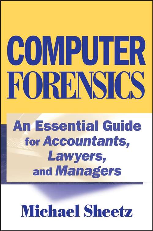 Book cover of Computer Forensics