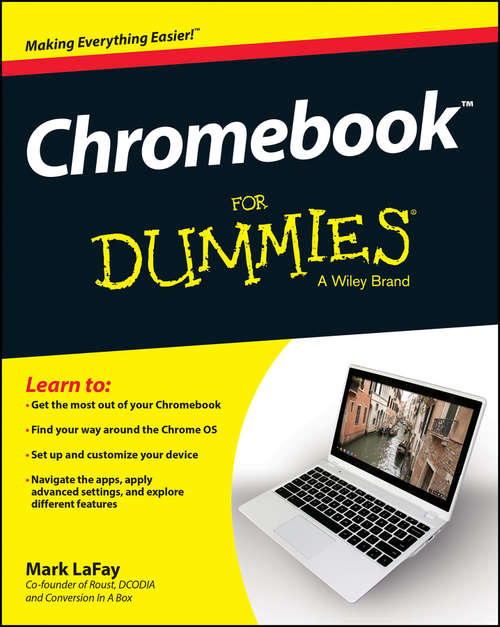 Book cover of Chromebook For Dummies