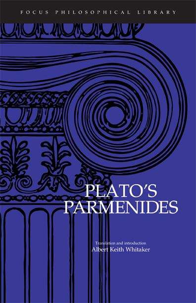 Book cover of Plato's Parmenides