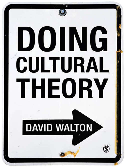 Book cover of Doing Cultural Theory