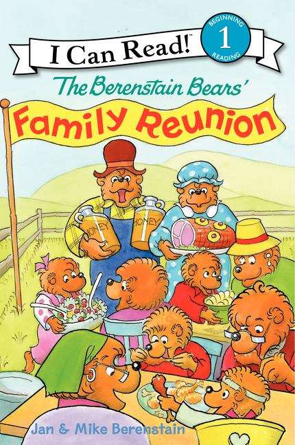 Book cover of The Berenstain Bears' Family Reunion (I Can Read!: Level 1)