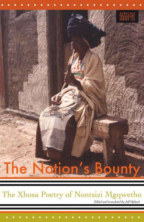 Book cover of Nation's Bounty: The Xhosa Poetry of Nontsizi Mgqwetho