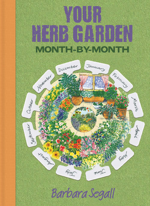 Book cover of Herb Garden month by month