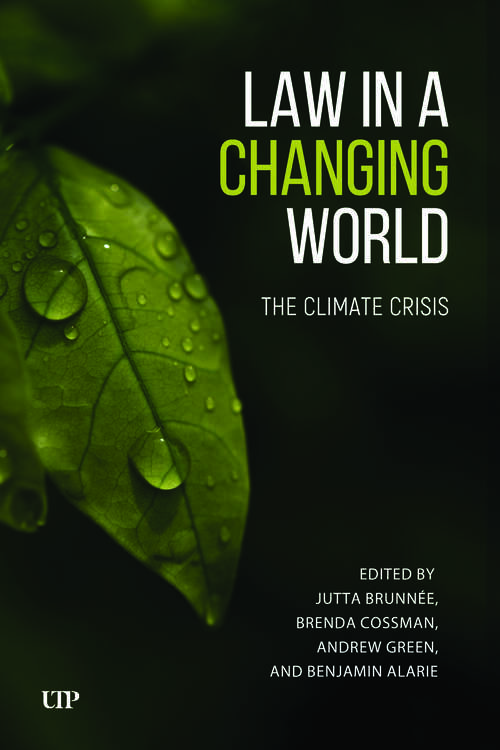 Book cover of Law in a Changing World: The Climate Crisis