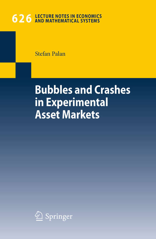 Book cover of Bubbles and Crashes in Experimental Asset Markets