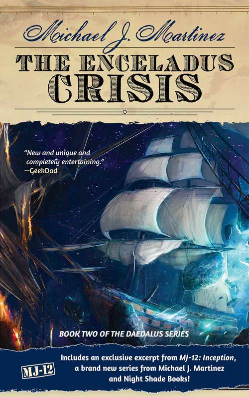 Book cover of The Enceladus Crisis