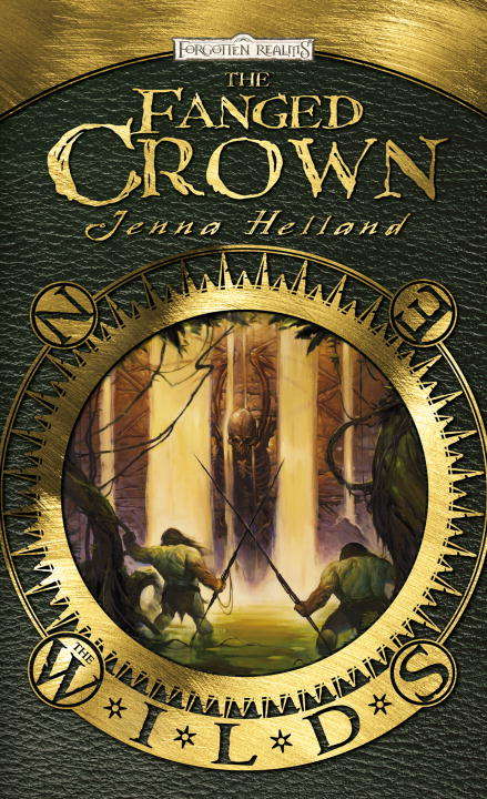 Book cover of The Fanged Crown (Forgotten Realms: The Wilds #1)