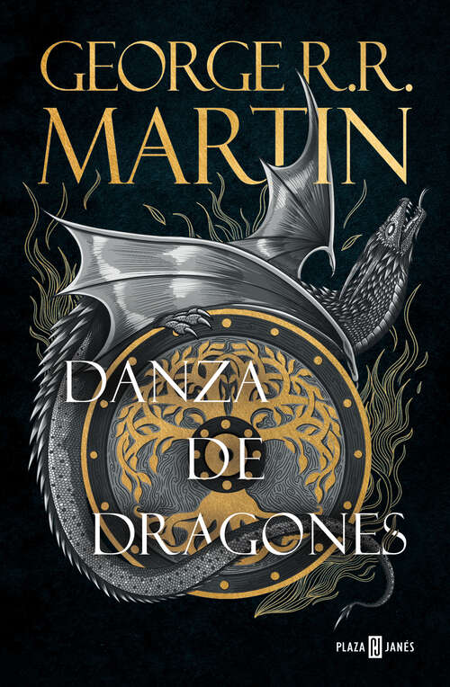 Book cover of Danza de dragones (Canción de hielo y fuego 5) (Canción de hielo y fuego: Volumen 5)