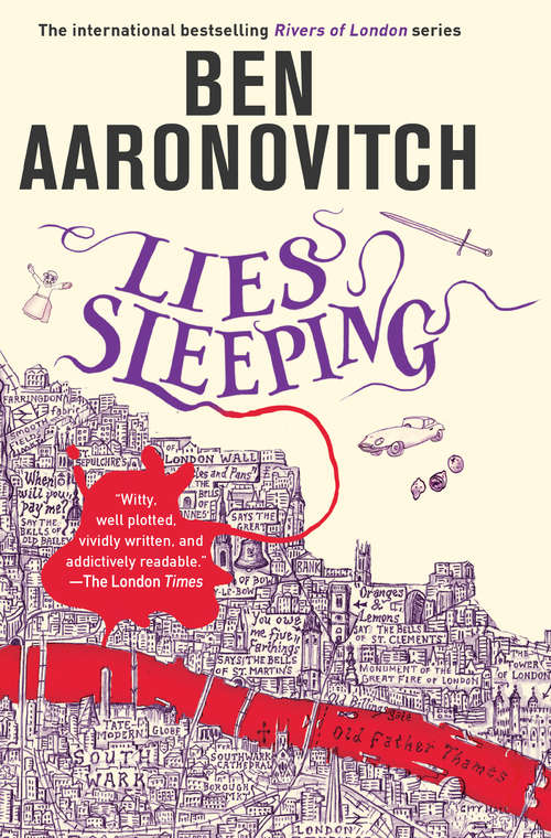 Book cover of Lies Sleeping: The Seventh Rivers Of London Novel (Rivers of London #7)