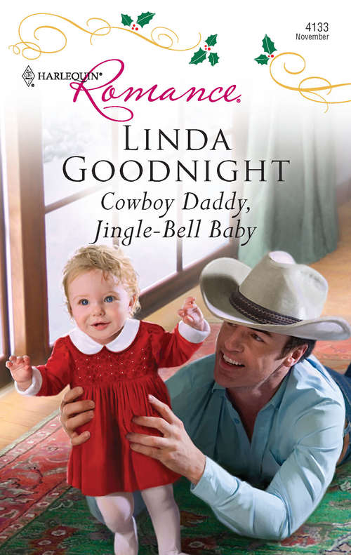 Book cover of Cowboy Daddy, Jingle-Bell Baby