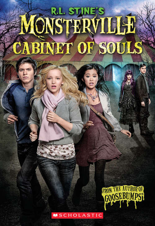 Book cover of The Cabinet of Souls (R.L. Stine's Monsterville #1)