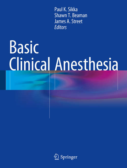 Basic Clinical Anesthesia
