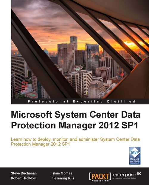 Book cover of Microsoft System Center Data Protection Manager 2012 SP1