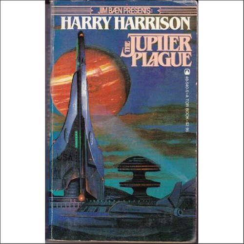 Book cover of The Jupiter Plague