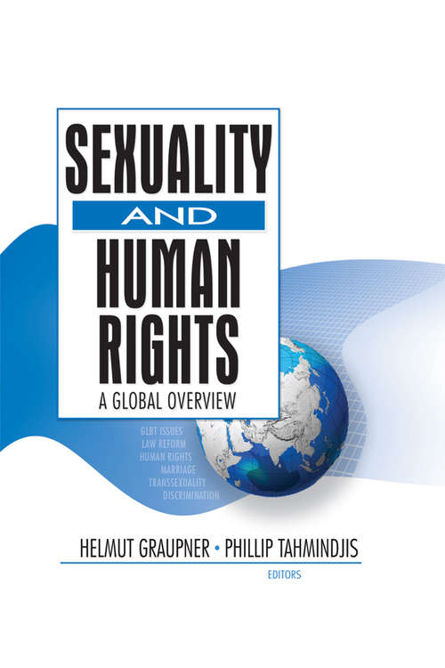 Book cover of Sexuality and Human Rights: A Global Overview