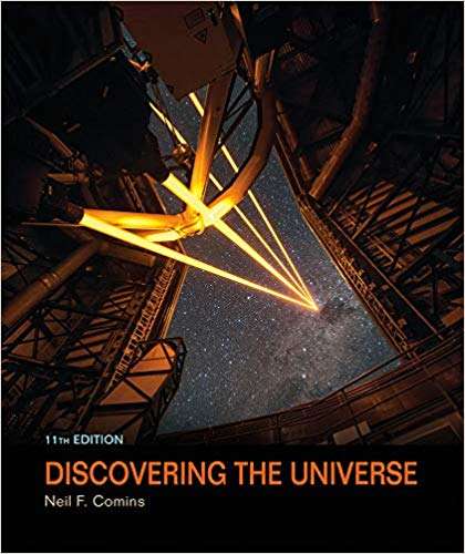 Book cover of Discovering the Universe (Eleventh Edition)