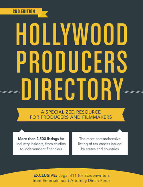 Book cover of Hollywood Producers Directory