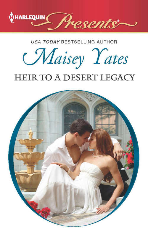 Book cover of Heir to a Desert Legacy