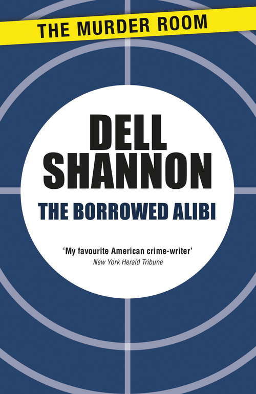 Book cover of The Borrowed Alibi