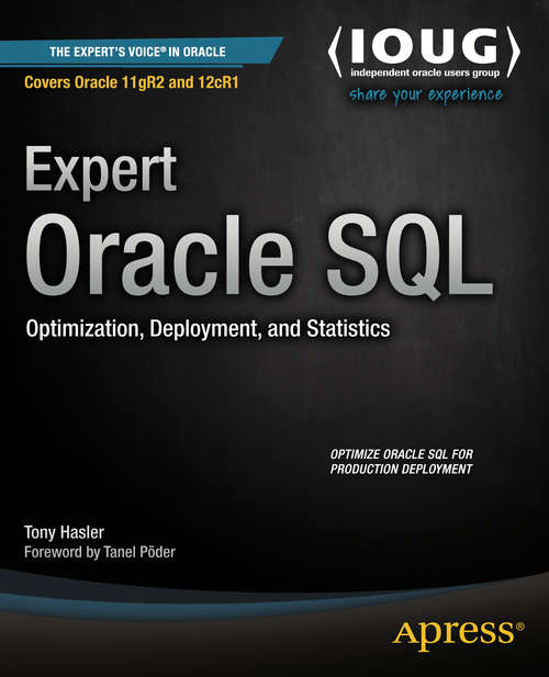 Book cover of Expert Oracle SQL