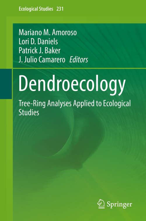 Book cover of Dendroecology