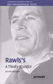 Book cover of Rawls’s A Theory Of Justice