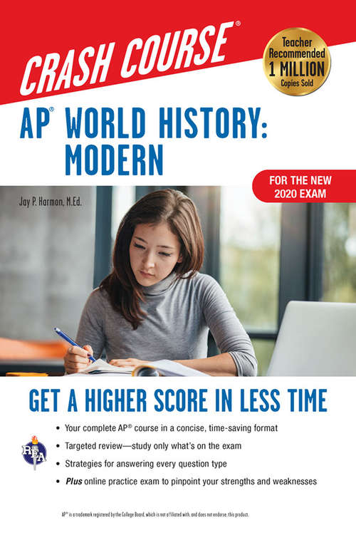Book cover of AP® World History: Get a Higher Score in Less Time (3) (Advanced Placement (AP) Crash Course)