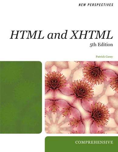 Book cover of New Perspectives on HTML and XHTML: Comprehensive
