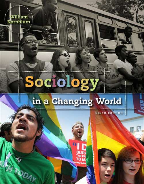Book cover of Sociology In A Changing World (Ninth Edition)