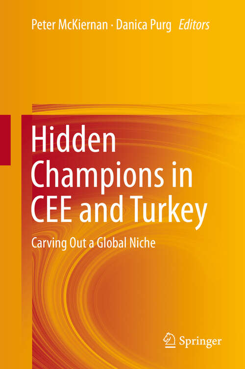 Book cover of Hidden Champions in CEE and Turkey